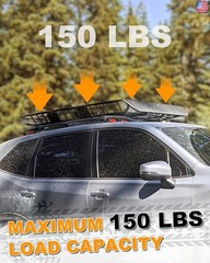 Snailfly Cross Bars Roof Racks Fit for 2014-2024 Subaru Forester Luggage Rack
