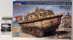 1/35 Scale German Land-Wasser-Schlepper [LWS] Model Kit Hobby Boss #82430 + More