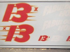 LAST CHANCE!! Salt Flats Hudson Hornet 1/25th Decal from Fremont Racing