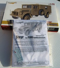 1/72 Scale WWII German Steyr Military Multi-Use 1500 Truck, Model Kit