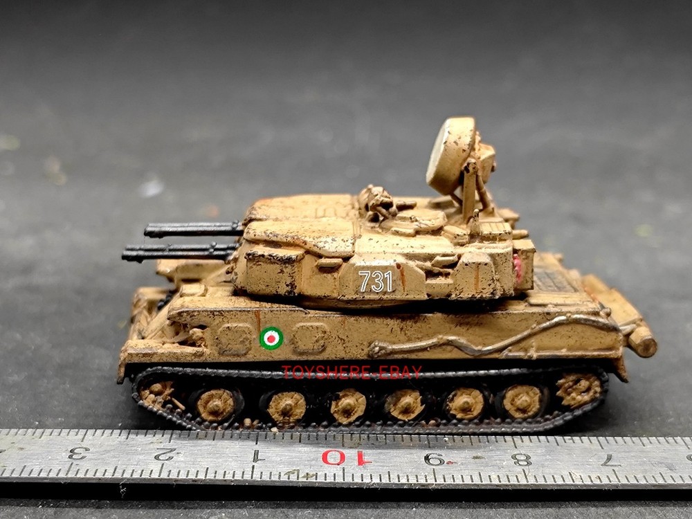 1/100 Soviet ZSU-23-4 Shilka SPAAG 3D Printed Fully Painted & Weathering