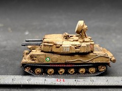 1/100 Soviet ZSU-23-4 Shilka SPAAG 3D Printed Fully Painted & Weathering