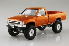 Aoshima 1/24 1995 Toyota Hilux RN80 Pickup Long bed Lift Up Truck Model Kit