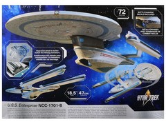 SKILL 2 MODEL KIT USS ENTERPRISE NCC-1701-B “STAR TREK” 1/1000 BY AMT AMT1560 M