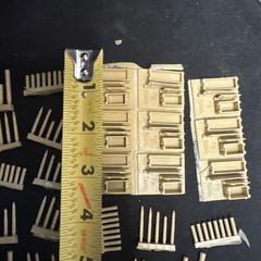 75MM AMMO CRATES TUBES EMPTIES VP SUPER VALUE Verlinden 1/35 1111 RESIN OOP RARE