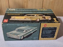 RARE ORG 1/25 AMT ’58 CHEVROLET IMPALA HARDTOP CUSTOMIZING KIT 2758-200 MIB 60s