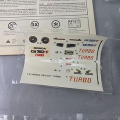 Revell 7919 1:8 Honda CB 750-F Turbo Motorcycle Model Kit Vintage SEALED BAGS