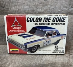 Lindberg Color Me Gone 1964 Dodge 330 Super Sport Kit # 72156-NEW Factory Sealed