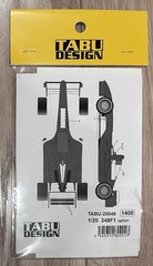 Tabu Design TABU20048 1/20 Ferrari 248F1 Option Decals for Fujimi Sealed
