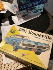 *ORIGINAL VINTAGE MPC 1967 PONTIAC BONNEVILLE KIT **READ** DESCRIPTION