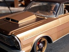 AMT 1965 Ford Galaxie 500 429 4 Speed 2dr Hardtop Built Model Car Kit Custom