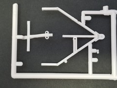 TRAILER TOUNGUE & HITCH , PIN/BALL from 53 Ford F100 Hauler AMT 1:25 Model Kit