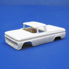 JFSL63 H:O scale Jimmy Flintstone 1962 C10 Pickup 2 Door resin slot car body