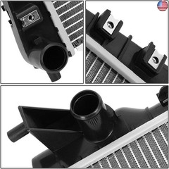DNA Motoring OEM-RA-2256 OE Style Bolt-On Aluminum Core Radiator Compatible