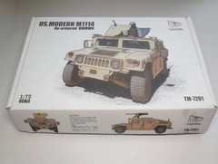 T-Model TM-7201 1/72 US Modern M1114 Up-Armored HMMWV Assembly Model Kit