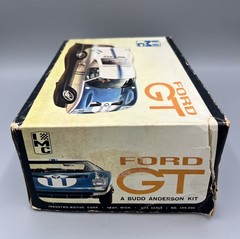 Vintage BOX ONLY IMC Ford GT Racing Model Car Kit ~ See Photos