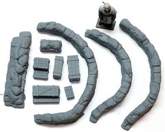 1/35 Sandbag Walls (Curved Emplacements) – Value Gear Details DP004