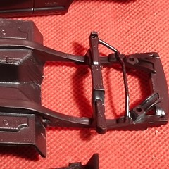 Body Shell & Frame 1982 Datsun 280 ZX Turbo 1:25scale model car part AMT