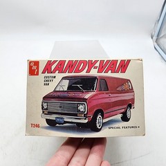 AMT Kandy Van Custom Chevy Van 1/25 Kit #T246 70s Issue New Open Box Rare