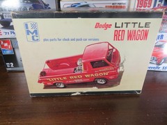 Original IMC Little Red Wagon Dodge Pickup 1/25