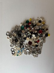 1960’s Model Car Tires Wheels Hub Caps Windows Junkyard Lot