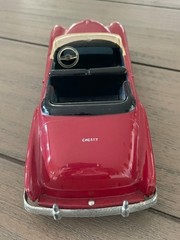 1952 Chevy Styleline Convertible Dealer Promo Bank – Cherry Red w/black