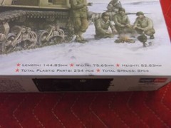 NOS HOBBY BOSS M4 MILITARY HIGH SPEED TRACTOR MODEL KIT SEALED PARTS BAGS 82407