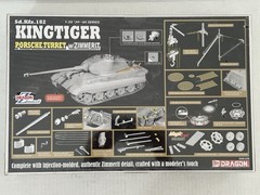 Dragon 1/35 6848-03 King Tiger Porche Turret W/Zimmerit Heavy Tank Model Kit