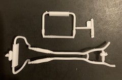 69 Shelby GT 500 EXHAUST SYSTEM 113 1653 Model Car Parts COMBINE PARTS SAVE $