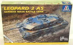 Italeri #365 Leopard 2 A5 German Main Battle Tank 1:35 Scale Open Box (PV)