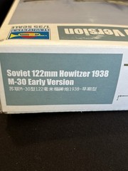 Soviet 122mm Howitzer M30 Trumpeter 1:35 Model Kit 02343 Open Box Sealed Parts