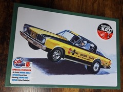 Hurst Hemi Under Glass Barracuda Drag Car – AMT Model Kit 1/25 Sealed Box