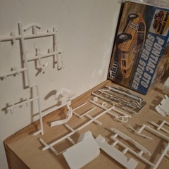 MPC Pontiac GTO Super Stocker Plastic Model Kit 1:25 Partially Together
