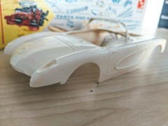 SUPER RARE! ORIGINAL SMP AMT 1960 CHEVY CORVETTE CONVERTIBLE Model Kit GORGEOUS!