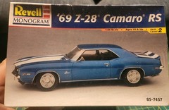 VTG SEALED Revell ‘69 Z-28 Camaro RS Model Car Kit 1:25 1998 NIB Chevy