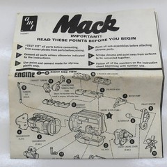 Vintage AMT Mack R685ST Truck Model Kit 1/25 Scale Unbuilt Complete in Box