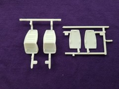 1991 Chevy S-10 Lowrider BUCKET SEATS from Revell 1:25 Model Kit