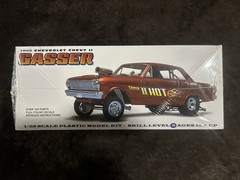 Moebius Models 1965 Chevy II Gasser 1:25 Plastic Car Kit Decals MPN 2324