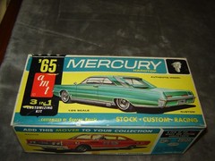 AMT 6325-150 Original 3’n1 1965 Mercury Hardtop started/built kit George Barris