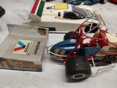 Model Junkyard/parts Plastic , Nice Custom Race Car Lot Of 9 Mixed ,check Pics
