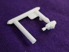 57 Chevy 150 STEERING GEAR BOX #395 from Revell 1:25 Model Kit 1957 Chevrolet