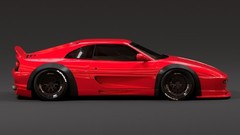 1:24 Ferrari F355 LB Widebody Kit with Wheels Transkit For 355 Fujimi & Diecast