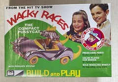 SEALED BOX Wacky Races The Compact Pussycat Model Kit 1/25
