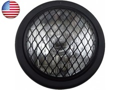 6.5″ Halogen Motorcycle Headlight w/Grille for Bobber Cafe Racer Cruiser