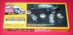 Fujimi Wheel & Tire Set 15 Inch Lamborghini Type OZ Pirelli P-7 1/24 Model Kit