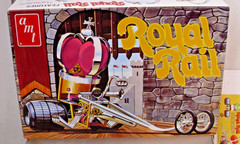 AMT ROYAL RAIL CUSTOM SHOW ROD CAR MODEL KIT 1:25 630