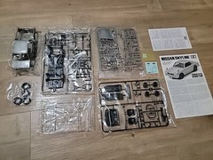 VINTAGE Nissan Skyline 2000 GT-R Hardtop 1/24 Scale model kit Tamiya 24194