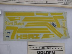 1984 MPC Golden Wheels 1/16 Scale Dodge Charger Street Machine Model Car Read!