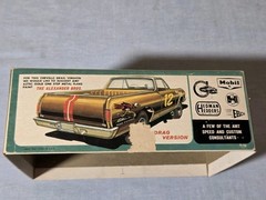 RARE ORG 1/25 AMT ’65 CHEVELLE EL CAMINO PICKUP CUSTOM CAMPER 8735-200 MIB 60s