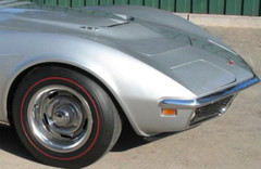 Chevy 1 Corvette Stingray Race Car Built Model 12 55 57 1957 1969 1970 1971 24